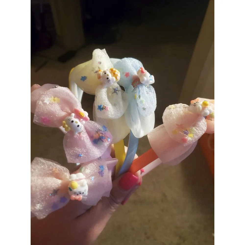Four Girls Hello Kitty Headband One Size Multicolor